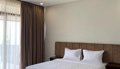 Deluxe Double Room, Balcony, Pool View