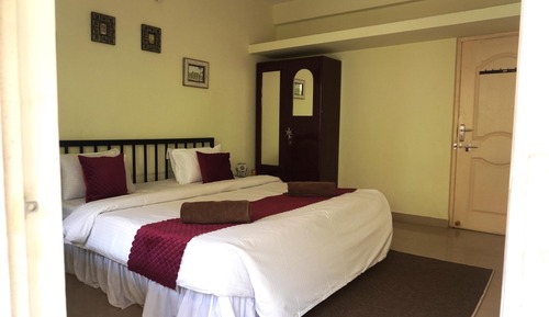 Family Room, Balcony, Garden View