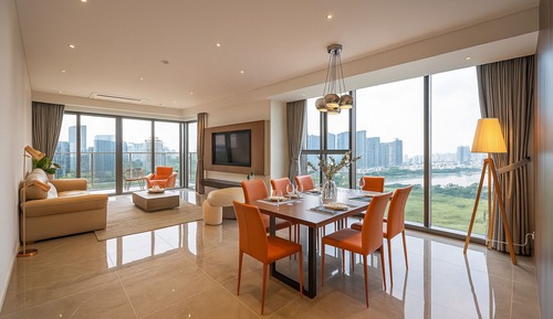 Luxury Apartment, 3 Bedrooms, Balcony, City View