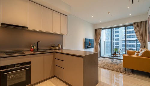 Luxury Apartment, 1 Bedroom, Balcony, City View