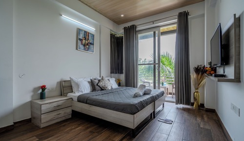 Double Room, Balcony, City View
