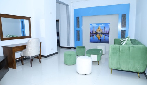 Deluxe Apartment, 2 Bedrooms, Pool Access, Garden View