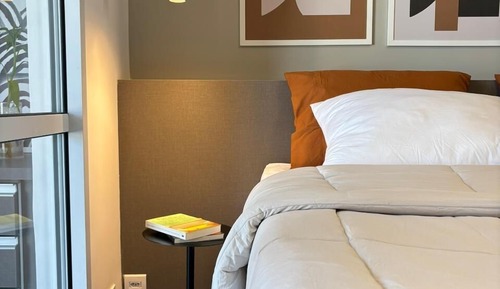 Deluxe Apartment, 1 Queen Bed, Balcony, City View