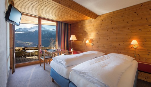 Standard Double or Twin Room, Balcony, Mountain View