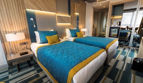 Standard Double Room Single Use, City View