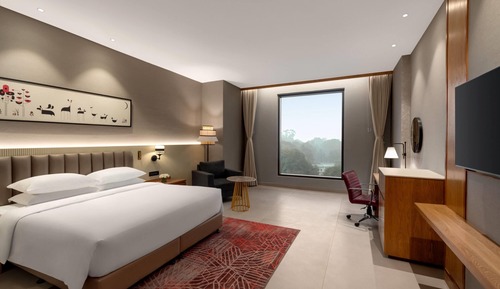Room, 1 King Bed, Mobility Accessible (Roll-in Shower)