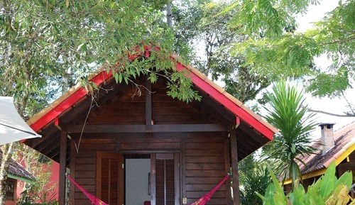 Standard Chalet, 1 Queen Bed, Pets Allowed, Garden View