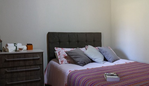 Family Chalet, 1 Queen Bed with Sofa bed, Kitchenette, Garden View
