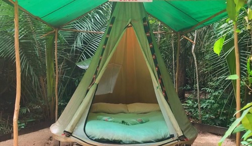 Comfort Tent, Patio, Courtyard View