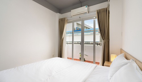 Deluxe Apartment, 2 Queen Beds, Balcony, City View