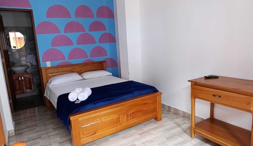Basic Double Room, 1 Queen Bed, Non Smoking, Patio