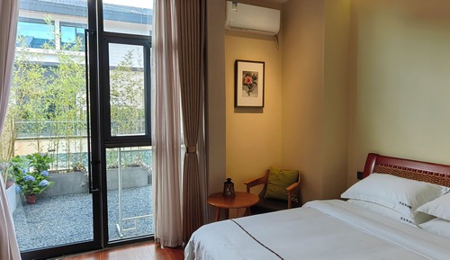 Elite Double Room, Patio, Garden View