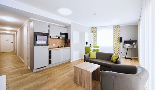 Suite, 2 Twin Beds, Non Smoking, City View