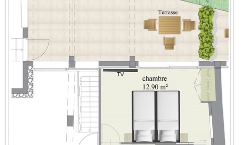 Suite, Garden View