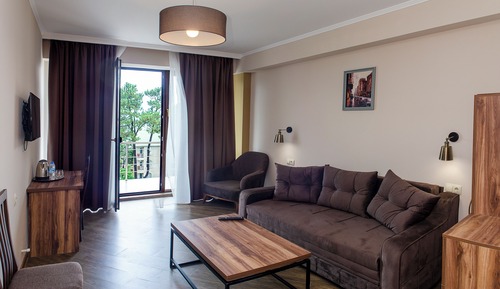 Basic Double or Twin Room, Balcony, Sea View