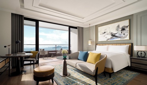 Classic Room, 1 King Bed, Accessible, Bay View (Halong Bay)