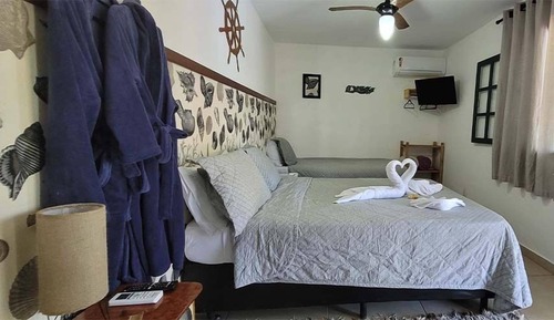 Comfort Quadruple Room, Pool View