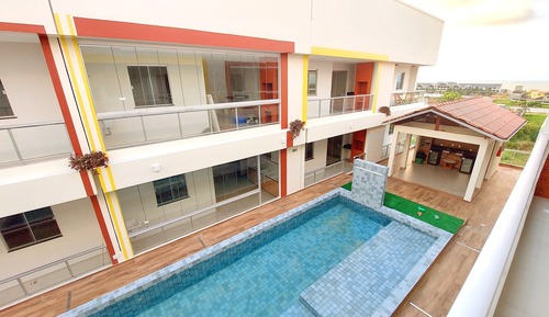 Basic Apartment, Pool View
