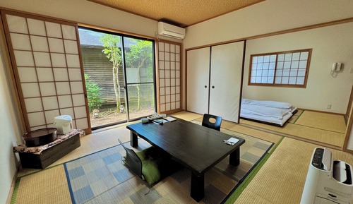 Japanese-style Twin Room, Garden View