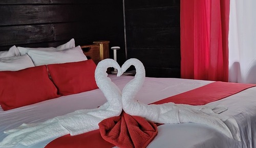 Standard Cabin, 1 King Bed, Air conditioning, Hill View