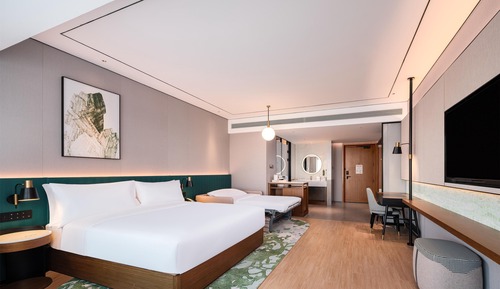 Deluxe Room, 1 King Bed with Sofa bed