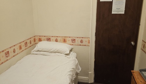Basic Single Room, Courtyard View