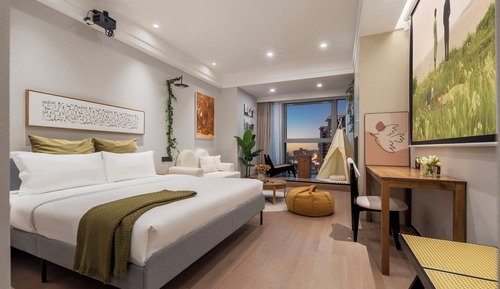 Elite Double Room, City View