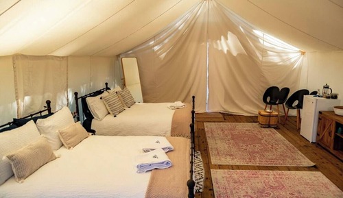 Tent - 9, Two Double Beds, Sea View