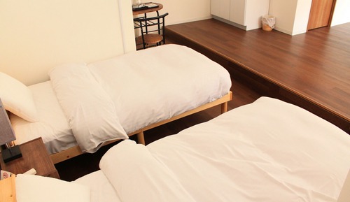 Deluxe Quadruple Room, Multiple Beds, Non Smoking, Garden Area