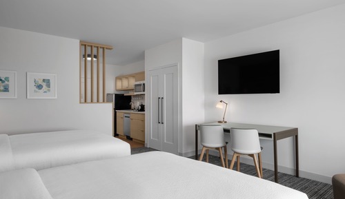 Studio, 2 Queen Beds (Mobility Accessible, Tub)