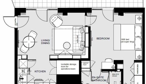 Apartment, 1 Bedroom, Patio