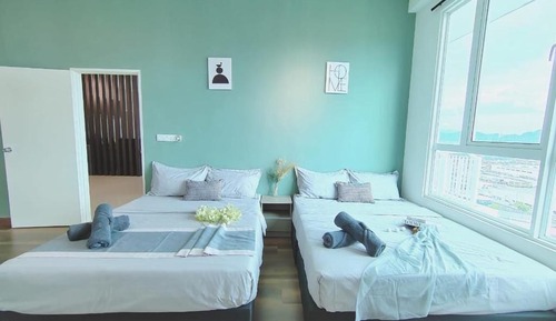 Deluxe Apartment, 4 Bedrooms, Balcony, Pool View