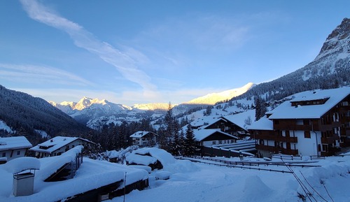 Quadruple Room, Balcony, Mountain View