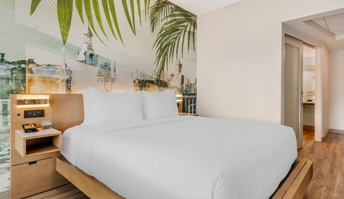 Room, 1 King Bed, Accessible, Non Smoking (Roll-In Shower)