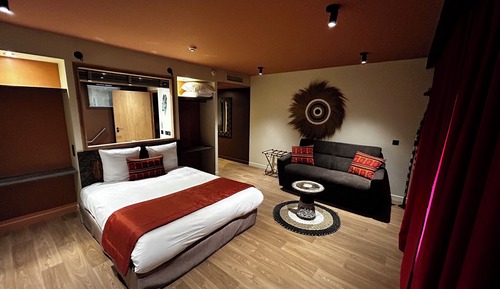 Double Room, 1 Queen Bed, Mobility Accessible