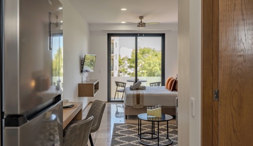 Superior Studio, Balcony, Partial Ocean View