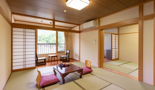 [Non-smoking] Japanese-style room with 10 tatami mats + 4.5 tatami mats (Toilet/No bathroom)