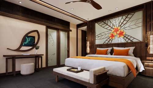 Family Room 2-Bedroom Garden View with Children Themed Room