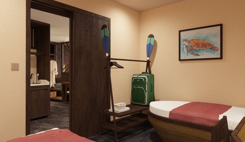 Junior Suite Garden View with Children Themed Room