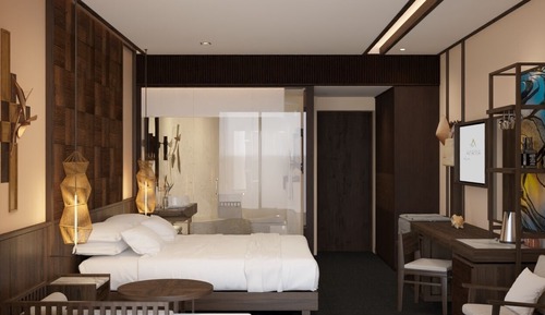 Deluxe King Room Garden View
