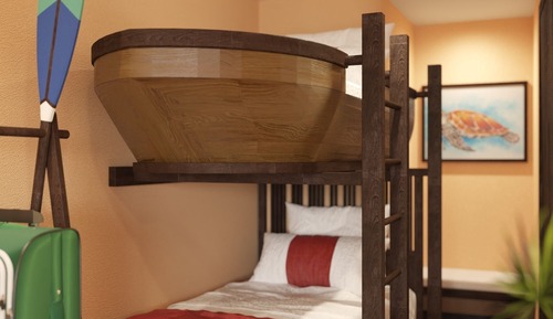 Deluxe Room Garden View with Children Themed Room