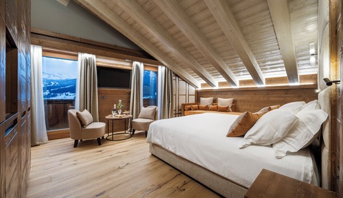 Grand Deluxe balcone vista montagna