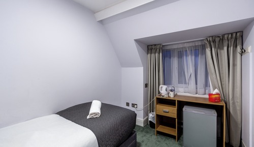 Basic Single Room, Shared Bathroom