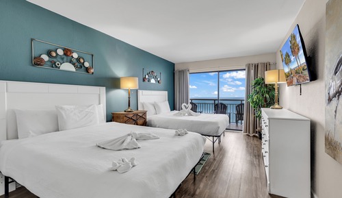 Family Condo, 2 Bedrooms, Pool Access, Beach View