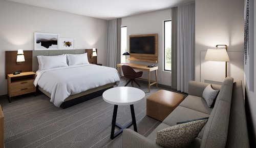 Studio Suite, 1 King Bed, Accessible, Kitchen (Communications Accessible)