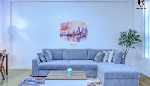 Signature Loft, 1 King Bed with Sofa bed, Patio, City View, 101