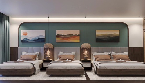Family Quadruple Room, Balcony, Mountain View