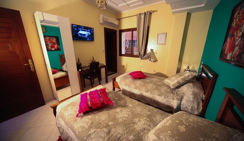 Comfort Twin Room, 2 Twin Beds, Private Bathroom, Garden View
