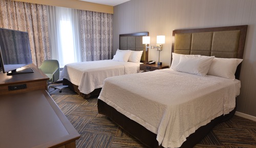 Room, 2 Queen Beds, Non Smoking, Refrigerator & Microwave