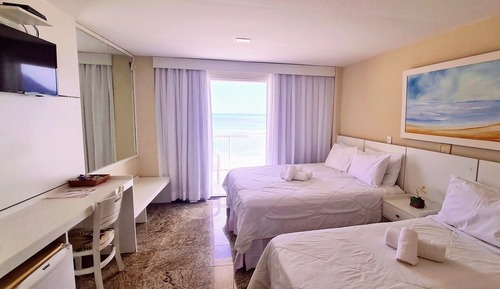 Standard Room, Balcony, Beach View